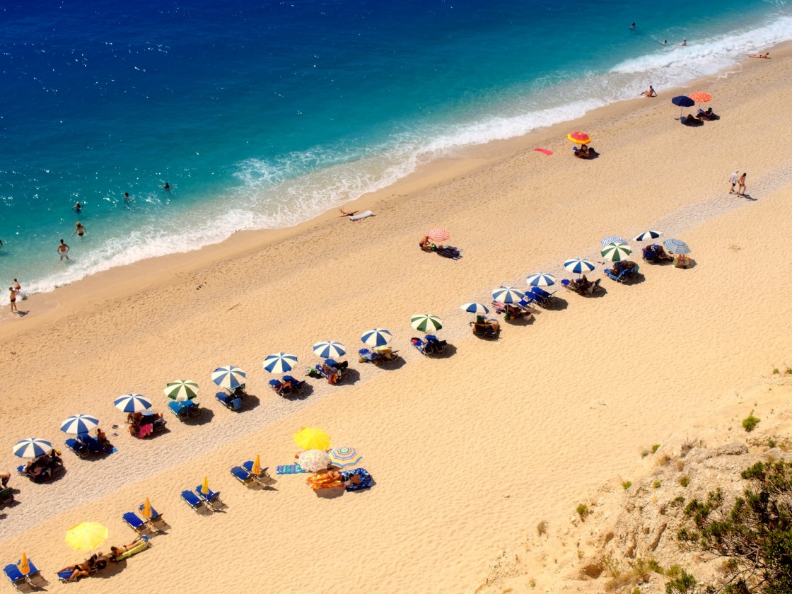 'Egremni beach at Lefkada, Ionion sea, Greece' - Λευκάδα